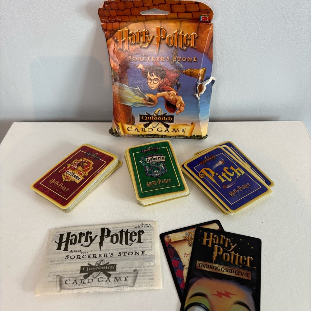 VINTAGE 2000 Warner Bros. Quidditch Card Game - Multicolor Decks